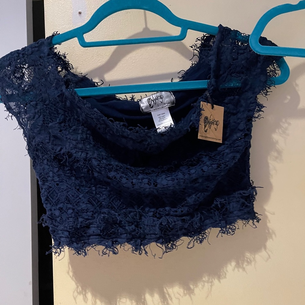 Nightcap Off Shoulder Crop Top